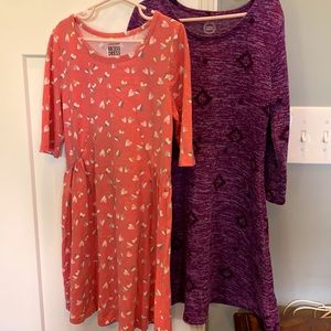 Girl Dress Lot of 2 Size 7 7-8 Bundle